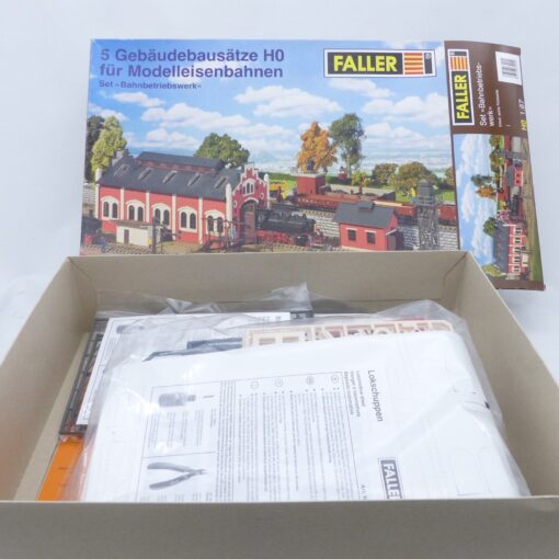 Faller H0 Bausatz Set Bahnbetriebswerk in OVP EX6277 – Bild 4