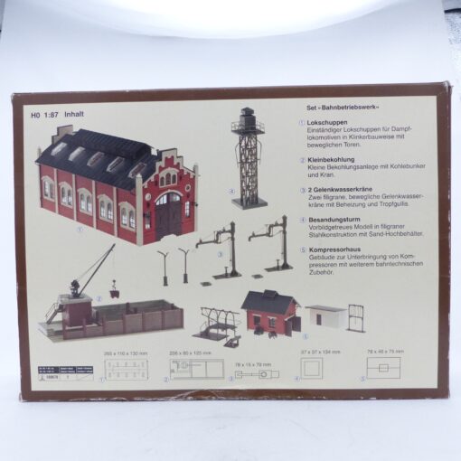Faller H0 Bausatz Set Bahnbetriebswerk in OVP EX6277 – Bild 5