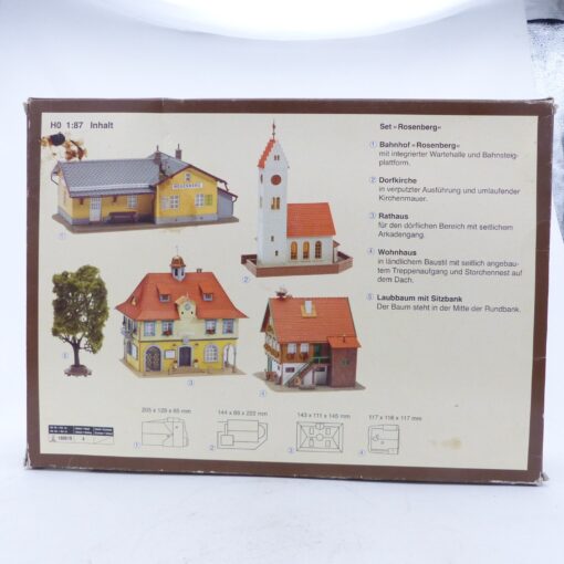 Faller H0 Bausatz Set Rosenberg in OVP EX6276 – Bild 5