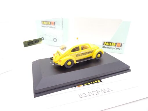 Faller Memory Cars 1:43 4352 VW Käfer Baujahr 1962 ADAC in OVP RR1442 – Bild 3