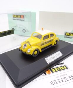 Faller Memory Cars 1:43 4352 VW Käfer Baujahr 1962 ADAC in OVP RR1442
