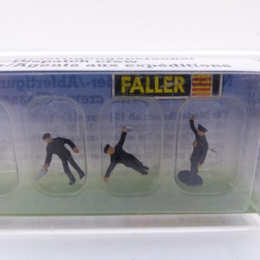 Faller N 155302 Figuren-Set: Rangier-/Abfertigungspersonal, in OVP EB5677 – Bild 4