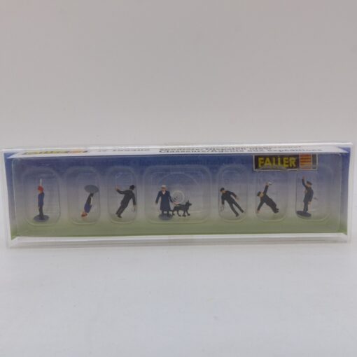 Faller N 155302 Figuren-Set: Rangier-/Abfertigungspersonal, in OVP EB5677