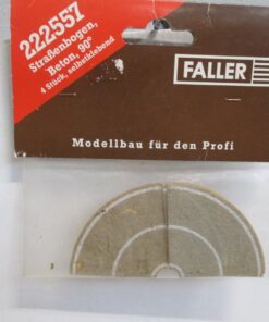 Faller N 222557 Straßenbogen, Beton 90° 4 Stück selbstklebend m.OVP WZ2953