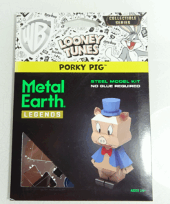 Fascinations Metal Earth Legends Bausatz 3 D Figur Porky Pig  in OVP AR8188