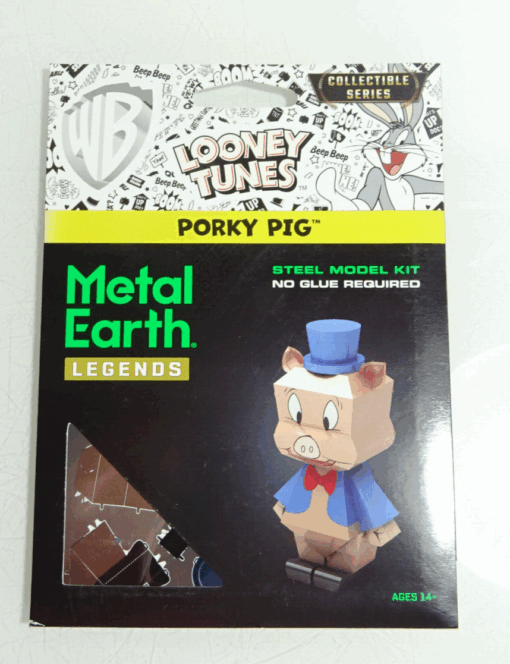 Fascinations Metal Earth Legends Bausatz 3 D Figur Porky Pig  in OVP AR8188