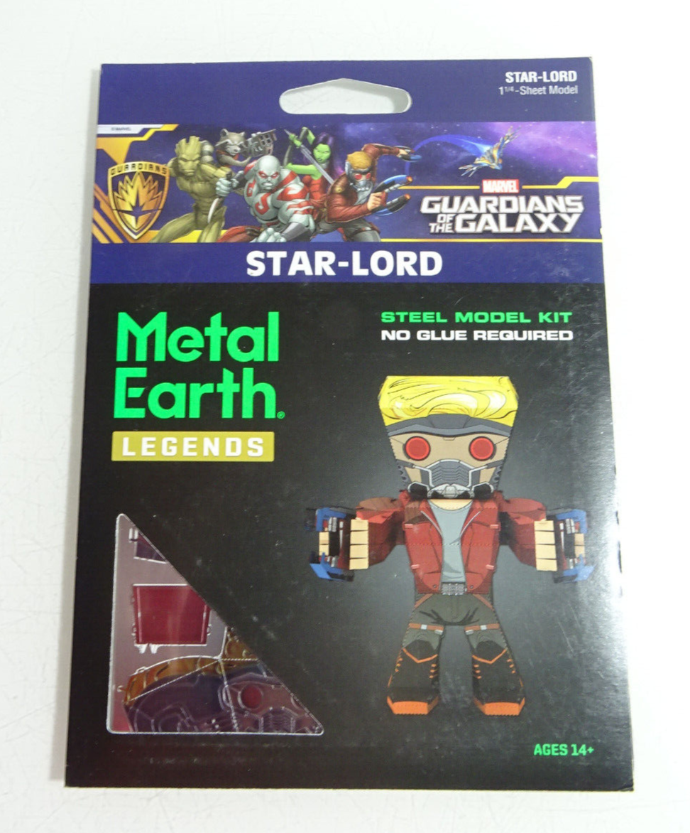 Fascinations Metall Earth Legends Bausatz 3 D Figur Star-Lord in OVP AR8185