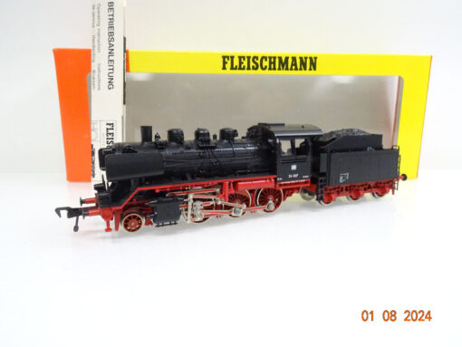 Fleischmann 4141 H0 Dampflok BR 24 067 der DB in OVP LE4722