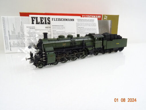Fleischmann H0 391972 AC Dampflok G 3/6 3687 DRG Sound Digital in OVP LE4719