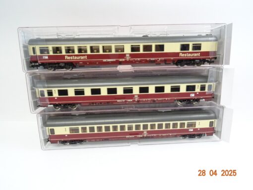 Fleischmann H0 481806 IC-Wagen Set 3tlg. Riemenschneider der DB in OVP JL310