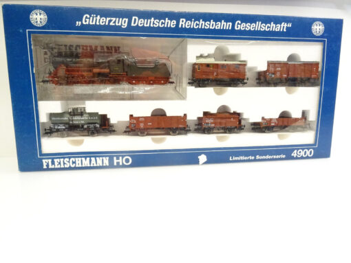 Fleischmann H0 4900 Güterzug 7tlg. der DRG limitiert mit DSS in OVP LE3646