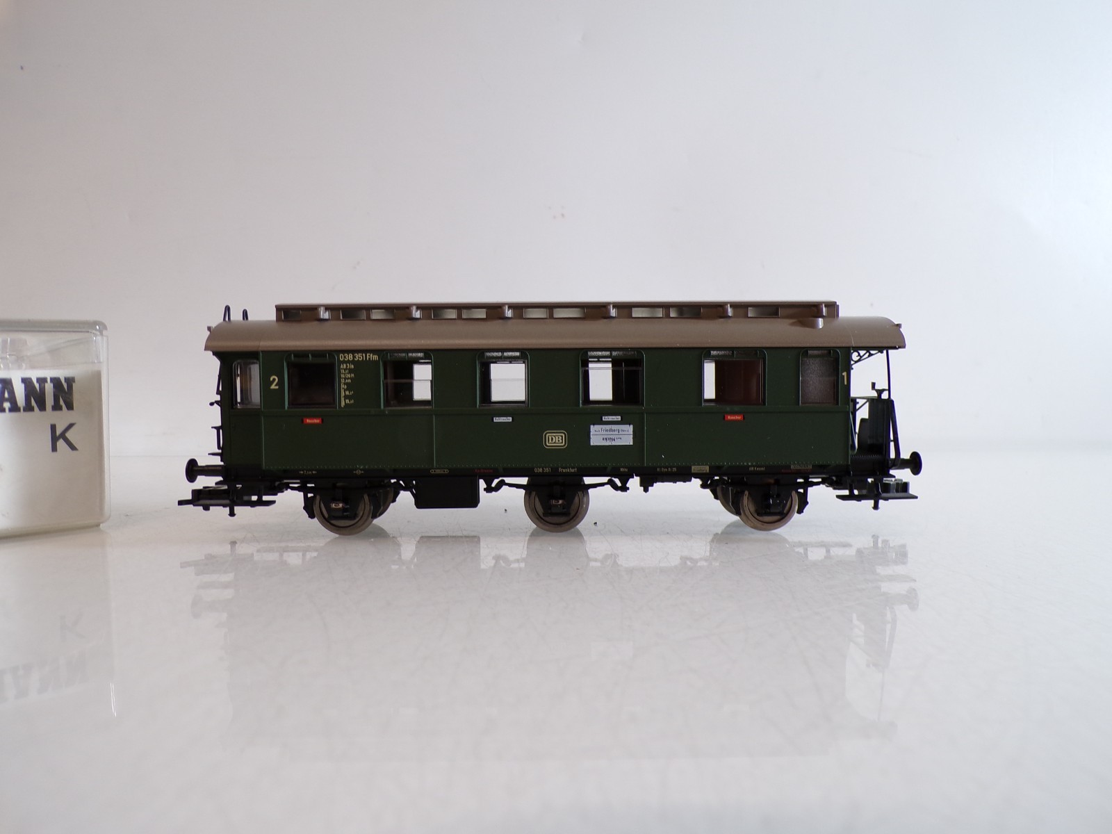 Fleischmann H0 5061 K Personenwagen 1./2. Kl. der DB in OVP BH1650 – Bild 3