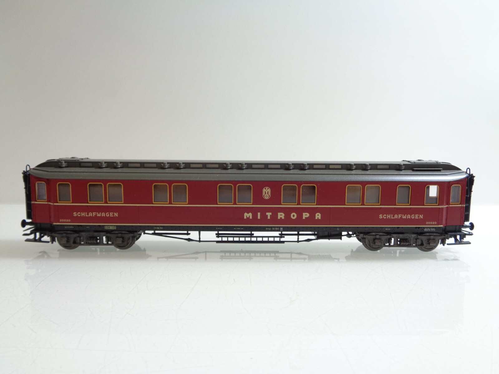 Fleischmann H0 5078K AC Schlafwagen Mitropa DC in OVP F342 – Bild 3