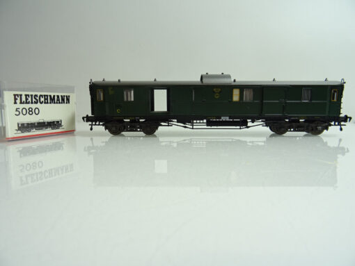 Fleischmann H0 5080 Gepäckwagen Altona 107 123 der DRG in OVP AR7736