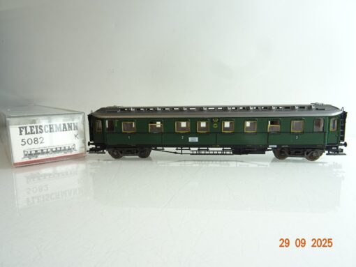 Fleischmann H0 5082 Personenwagen 1./2./3. Kl. der DRG in OVP BH215
