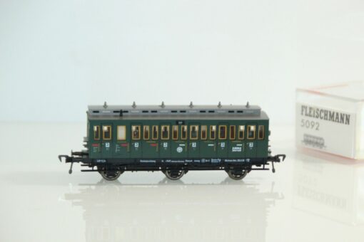 Fleischmann H0 5092 Abteilwagen 3.Kl. der DRG in OVP LW8581 – Bild 3