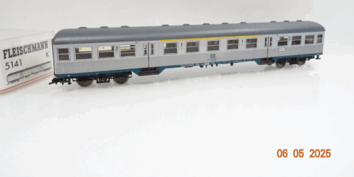 Fleischmann H0 5141 K Nahverkehrswagen Silberling 1./2.Kl. der DB in OVP JL500
