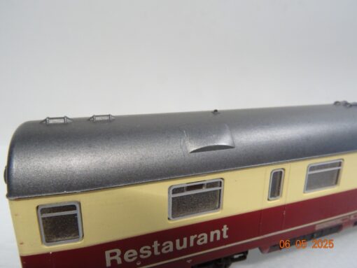 Fleischmann H0 5162 K TEE Speisewagen der DB mit Pantograph in EVP JL496 – Bild 4