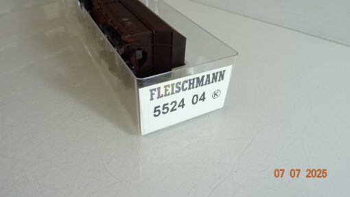 Fleischmann H0 522404 K Selbstentladewagen mit Kohleladung der DB  in OVP PR8922 – Bild 3