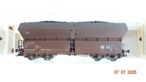Fleischmann H0 522404 K Selbstentladewagen mit Kohleladung der DB  in OVP PR8922