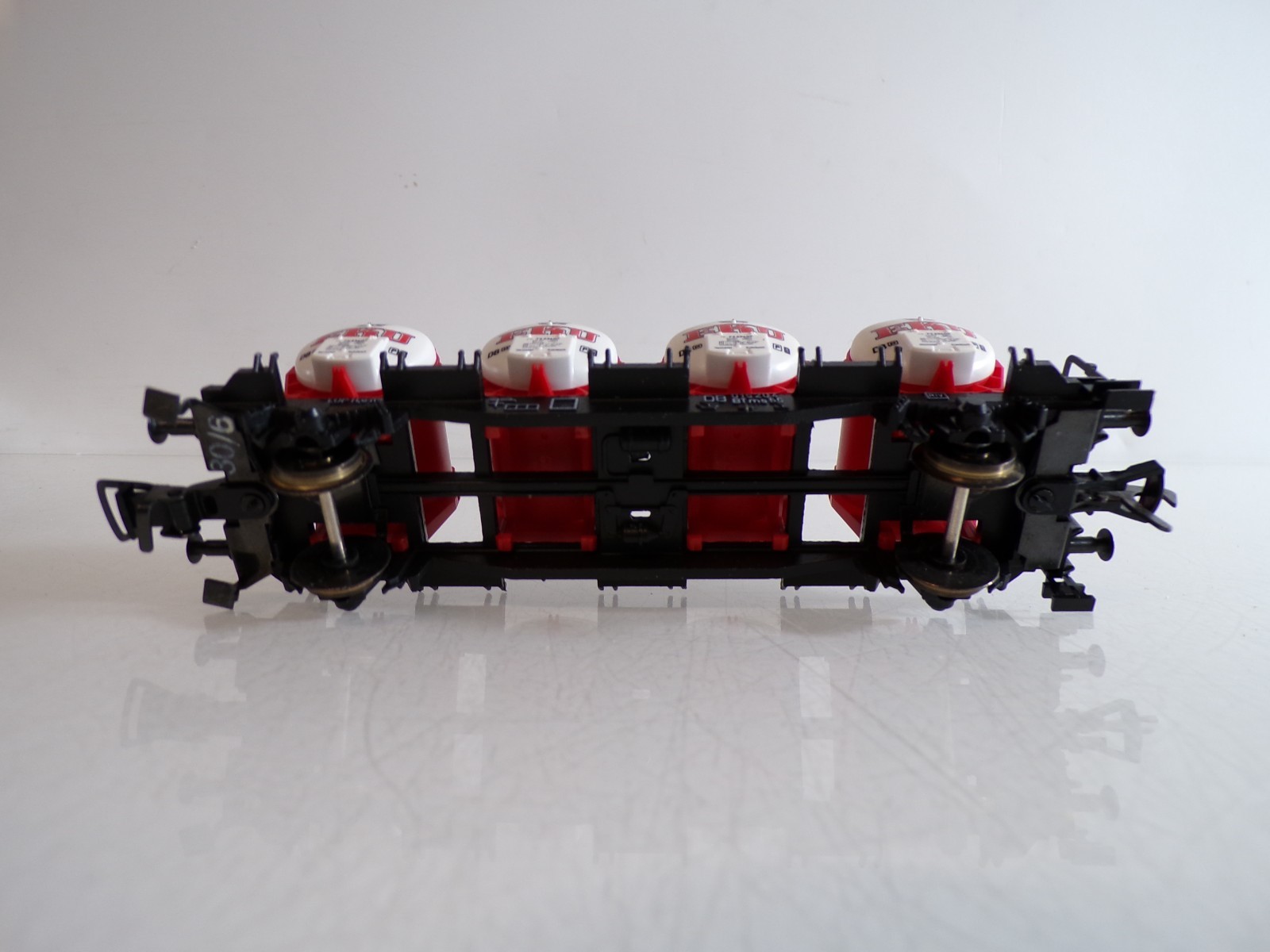 Fleischmann H0 5231 Behältertragwagen EKU der DB in OVP BH1662 – Bild 4