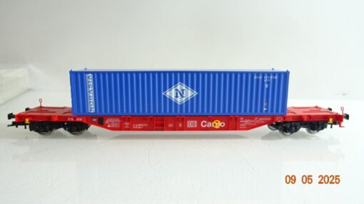 Fleischmann H0 5249 K Container-Tragwagen mit Container der DB in OVP PR7535 – Bild 3