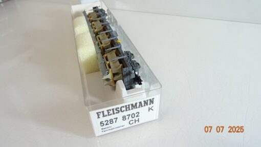 Fleischmann H0 5287 8702 K Klapprungenwagen mit Ladung der SBB in OVP PR8954 – Bild 3