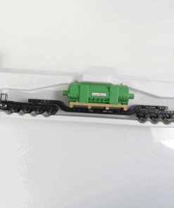 Fleischmann H0 5299 Tiefladewagen mit Ladung der DB in OVP PR7655