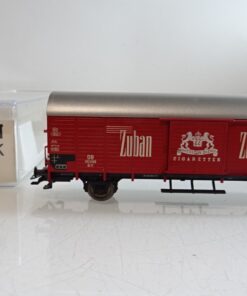 Fleischmann H0 5304 K gedeckter Güterwagen Zuban Cigaretten der DB in OVP PR8005
