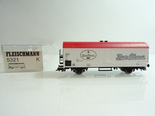 Fleischmann H0 5321 K Kühlwagen König-Pilsener der DB in OVP PR1659