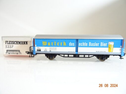 Fleischmann H0 5337 Schiebewandwagen Warteck Bier der SBB in OVP PR2241 – Bild 3