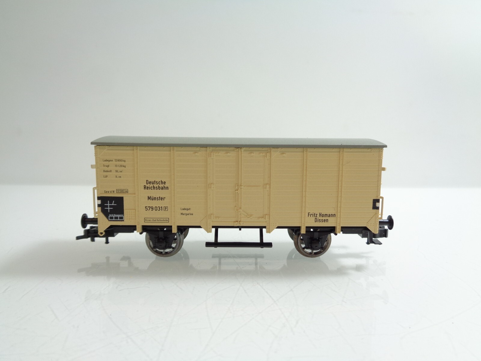 Fleischmann H0 5349K AC Kühlwagen Münster Deutsche Reichsbahn in OVP F473 – Bild 3