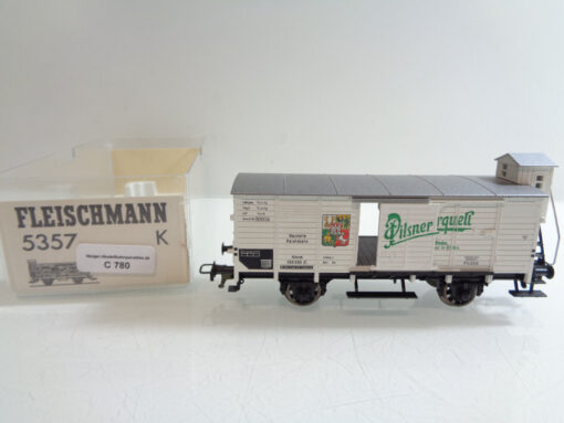 Fleischmann H0 5357 K AC Bierwagen Pilsener Urquell mit BH in OVP C780