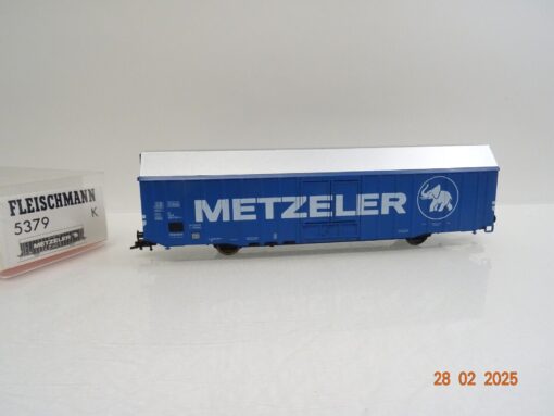 Fleischmann H0 5379 K Großraumgüterwagen Metzeler der DB in OVP LE9068