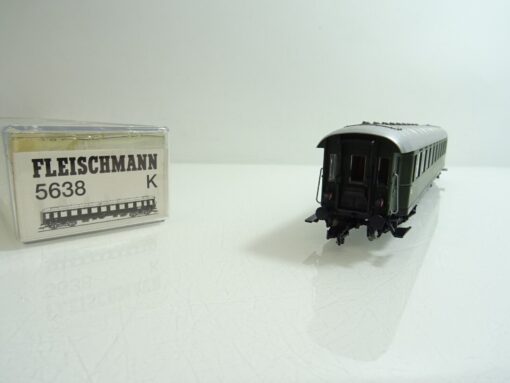 Fleischmann H0 5638 K Personenwagen 2. Klasse der DB in OVP PR1673 – Bild 4