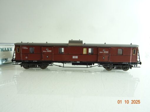 Fleischmann H0 5800 Gepäckwagen der K.P.E.V. in OVP BH236 – Bild 3