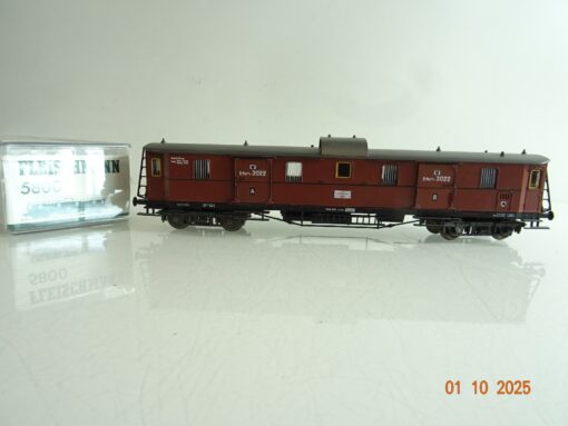 Fleischmann H0 5800 Gepäckwagen der K.P.E.V. in OVP BH236
