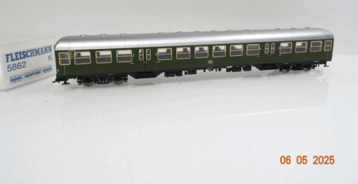 Fleischmann H0 5862 K Personenwagen 2.Kl. der DB LüP: 283 mm in OVP JL510