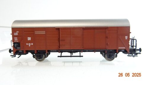 Fleischmann H0 593901 K ged. Güterwagen mit Bremserbühne der DR in OVP PR8044 – Bild 3