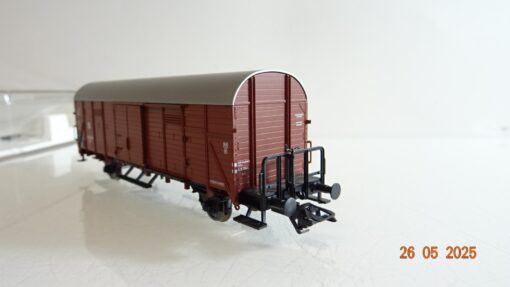 Fleischmann H0 593901 K ged. Güterwagen mit Bremserbühne der DR in OVP PR8044 – Bild 4
