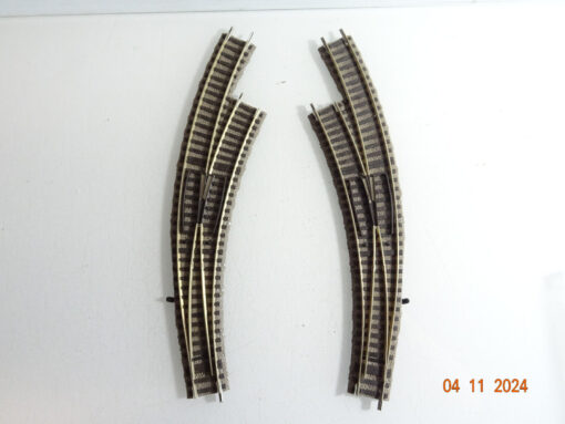 Fleischmann H0 6142 Bogenweiche rechts/links siehe Foto CK3754 o.