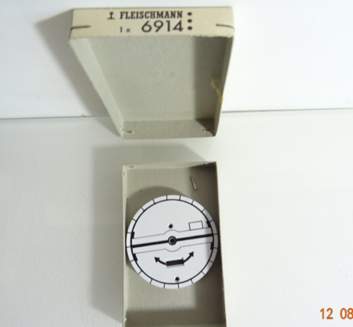 Fleischmann H0 6914 Drehscheibensymbol handbetätigte Drehscheibe in OVP CK2689
