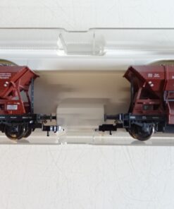 Fleischmann H0 845506 K Schotterwagen Set 2 tlg. der DB in OVP PR8937