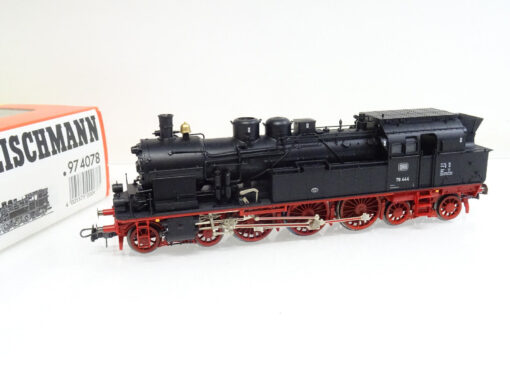 Fleischmann H0 97 4078 K Dampflok BR 78 444 der DB mit OVP LE2052