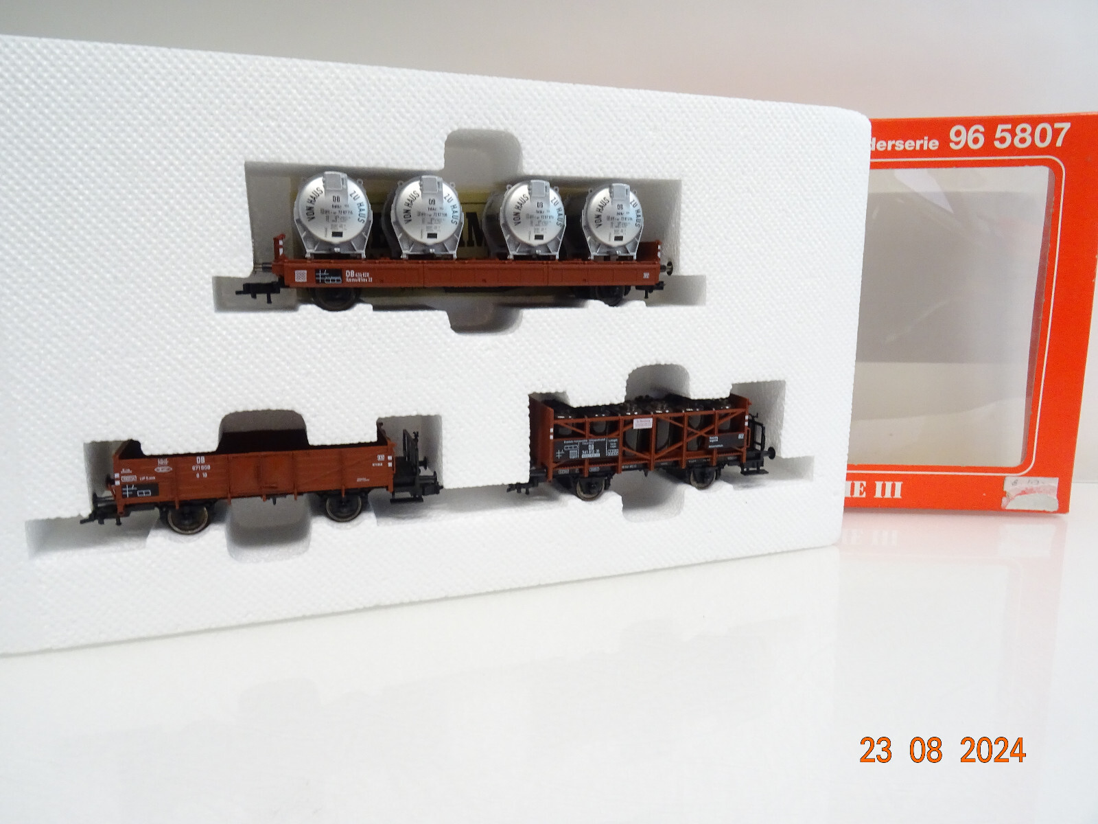 Fleischmann H0 99 5807 K Wagenset Epoche III limitiert Top in OVP LE5467