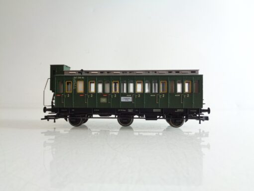 Fleischmann H0 Abteilwagen mit Bremserhaus 2.Kl. der DB BH754 o.