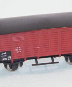 Fleischmann H0 Gedeckter Güterwagen mit Bremserhaus DB 114 339 (JS3812)