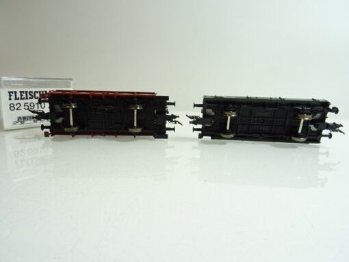 Fleischmann H0 K 825910 Klappdeckel und Flachwagen Set der DB in OVP PR1262 – Bild 5