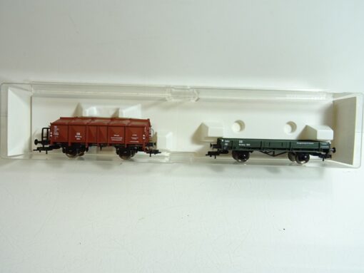 Fleischmann H0 K 825910 Klappdeckel und Flachwagen Set der DB in OVP PR1262