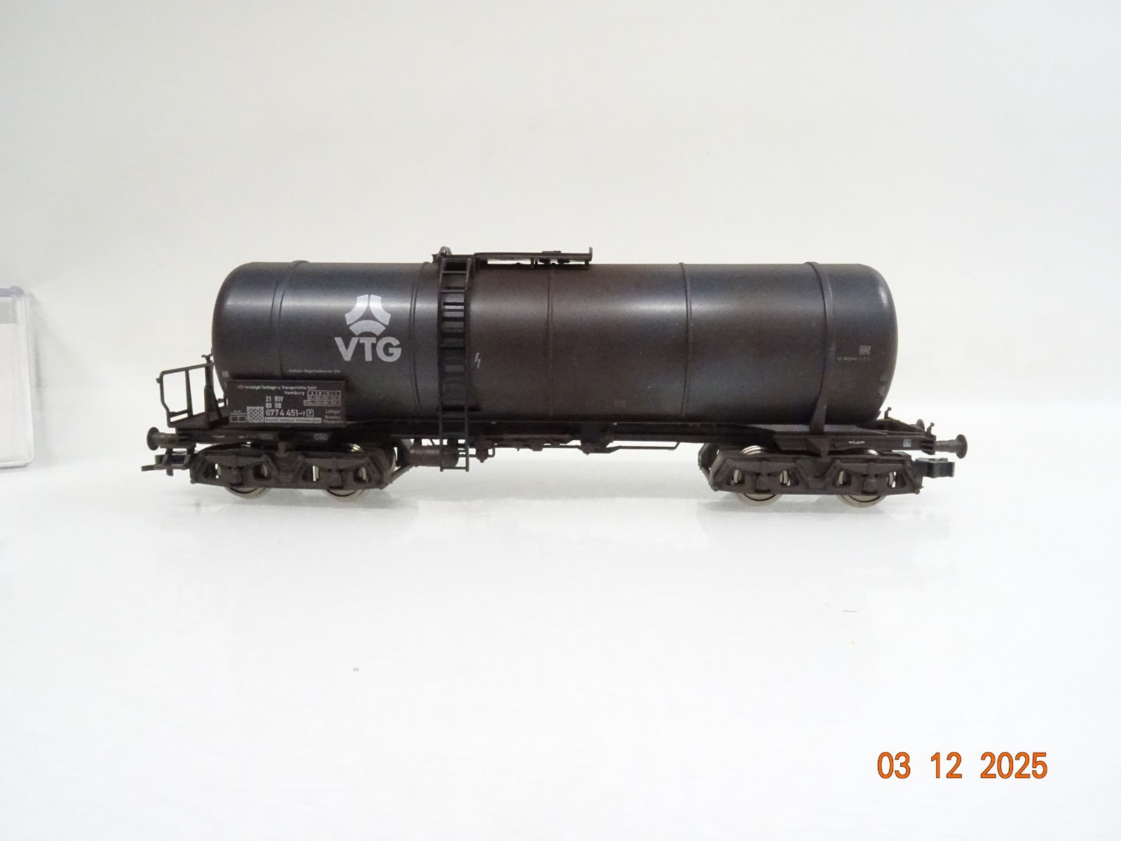 Fleischmann H0 K 855476 Kesselwagen VTG der DB in OVP BH1622 – Bild 3
